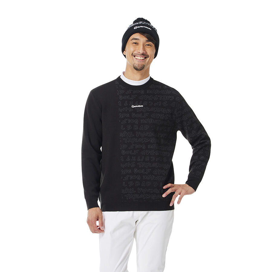 Áo Dài Tay Sweater Golf Unisex Wording Graphic