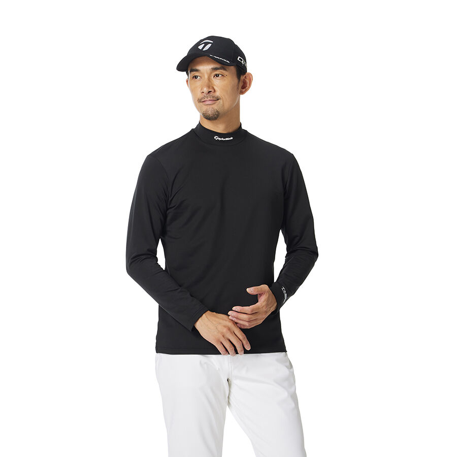 Áo Mock Dài Tay Golf Unisex T-HEAT Contrast