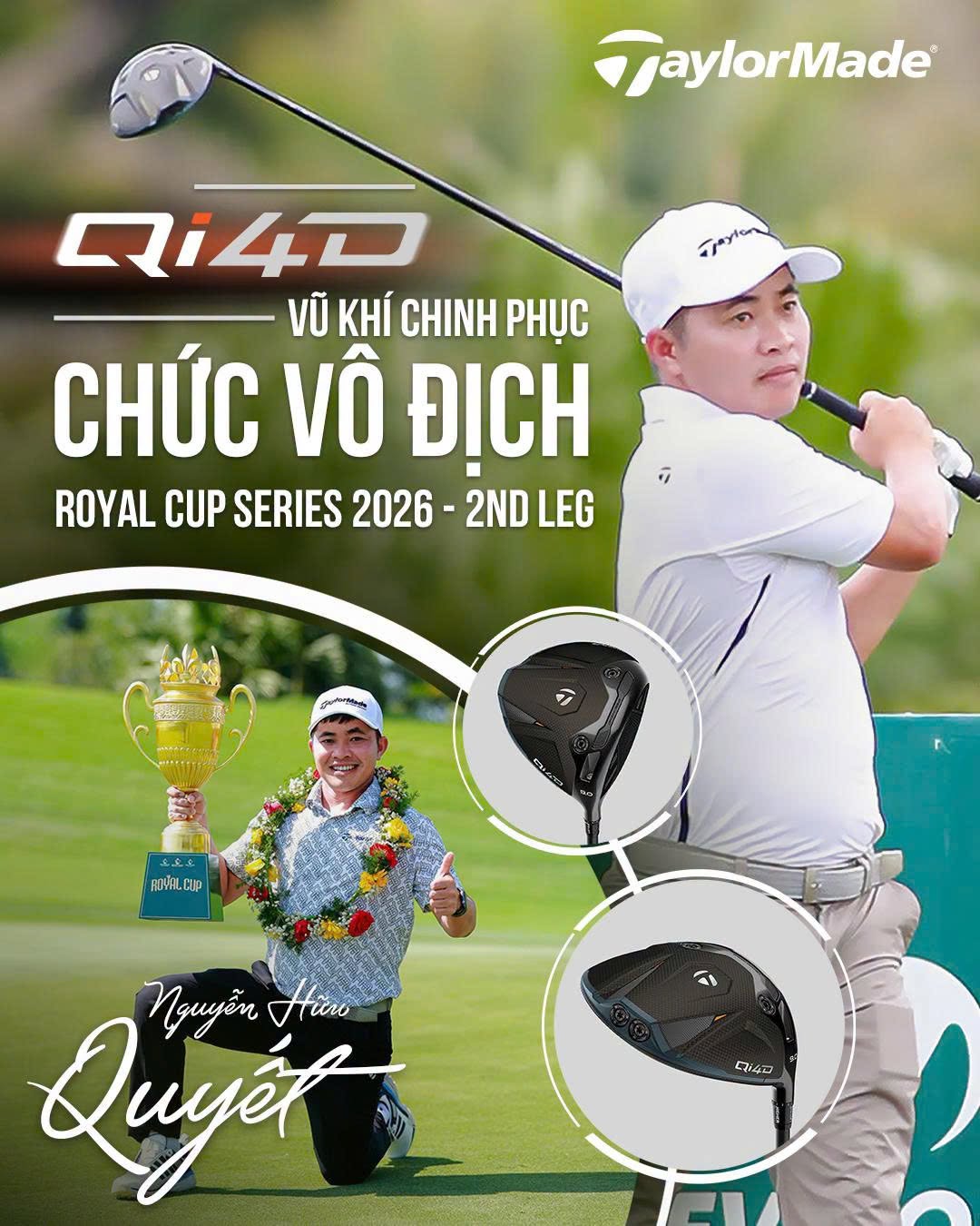 QI4D – Vũ khí giúp Nguyễn Hữu Quyết vô địch Royal Cup Series 2026 – Leg 2nd sau 4 năm vắng bóng danh hiệu