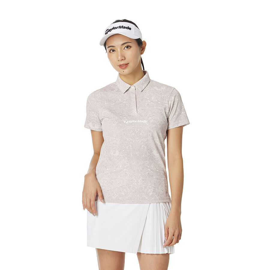 Ao-polo-ngan-tay-Golf-Nu-Liberty-Fabric-Taylormade-TL811-Mau-Hong-Nhat-1