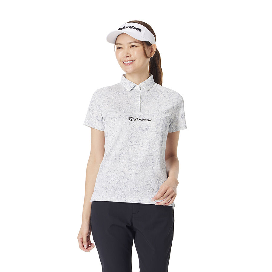 Ao-polo-ngan-tay-Golf-Nu-Liberty-Fabric-Taylormade-TL811-Mau-Trang-1