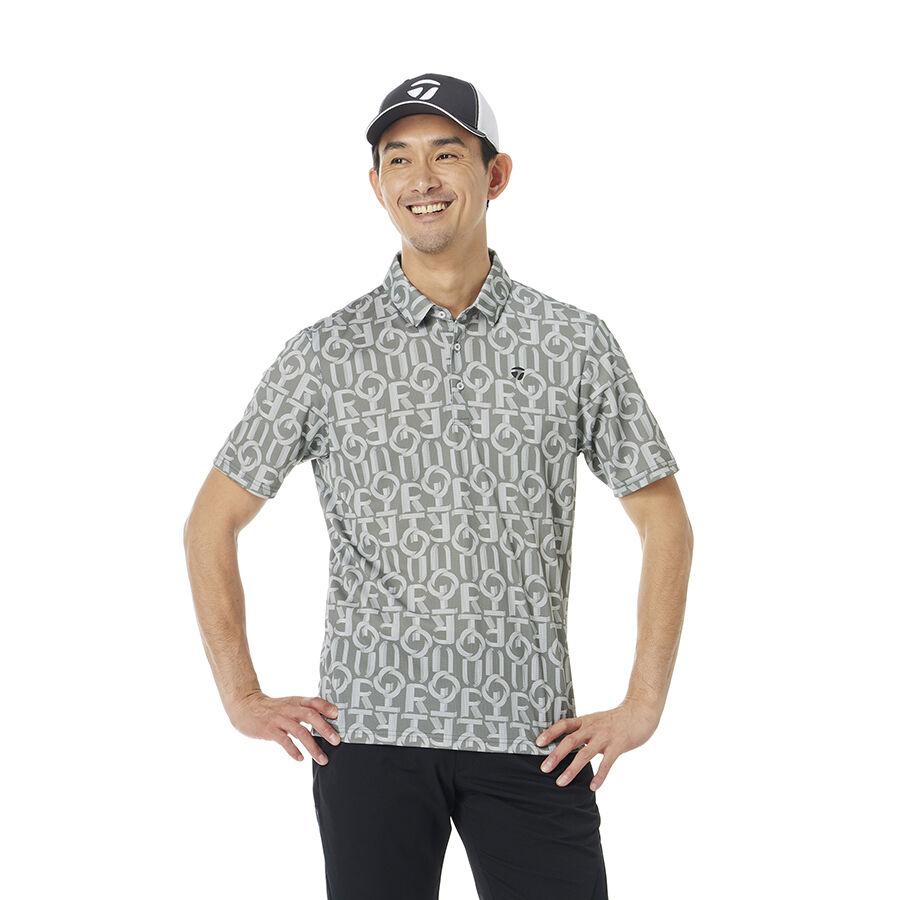 Ao-polo-ngan-tay-Golf-T-ICE-T-AIR-graphic-Taylormade-TL769-Mau-xam-1
