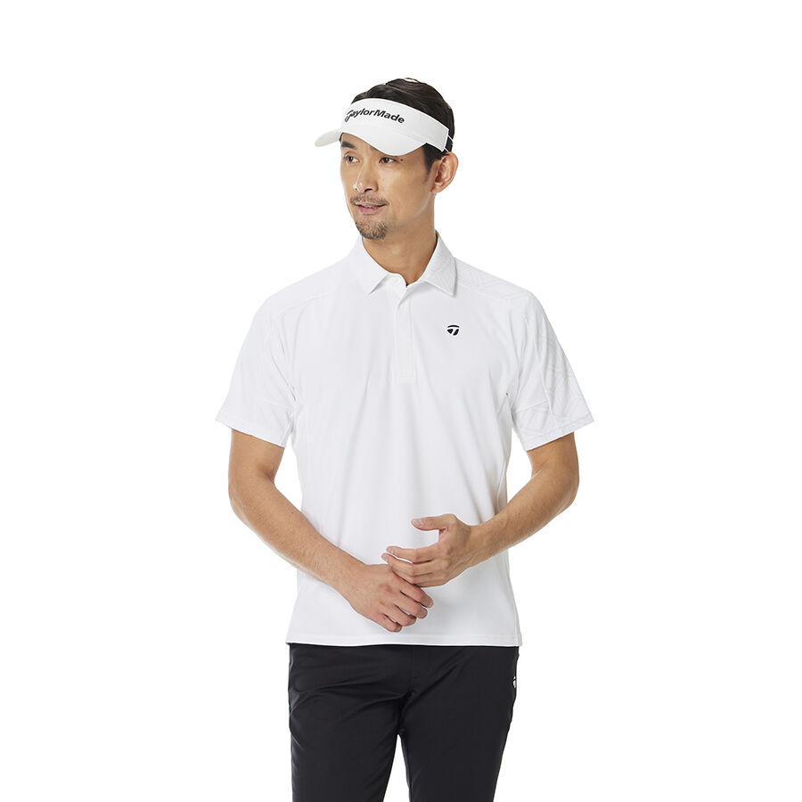 Ao-polo-ngan-tay-Golf-graphic-block-Taylormade-TL742-Mau-Trang-1