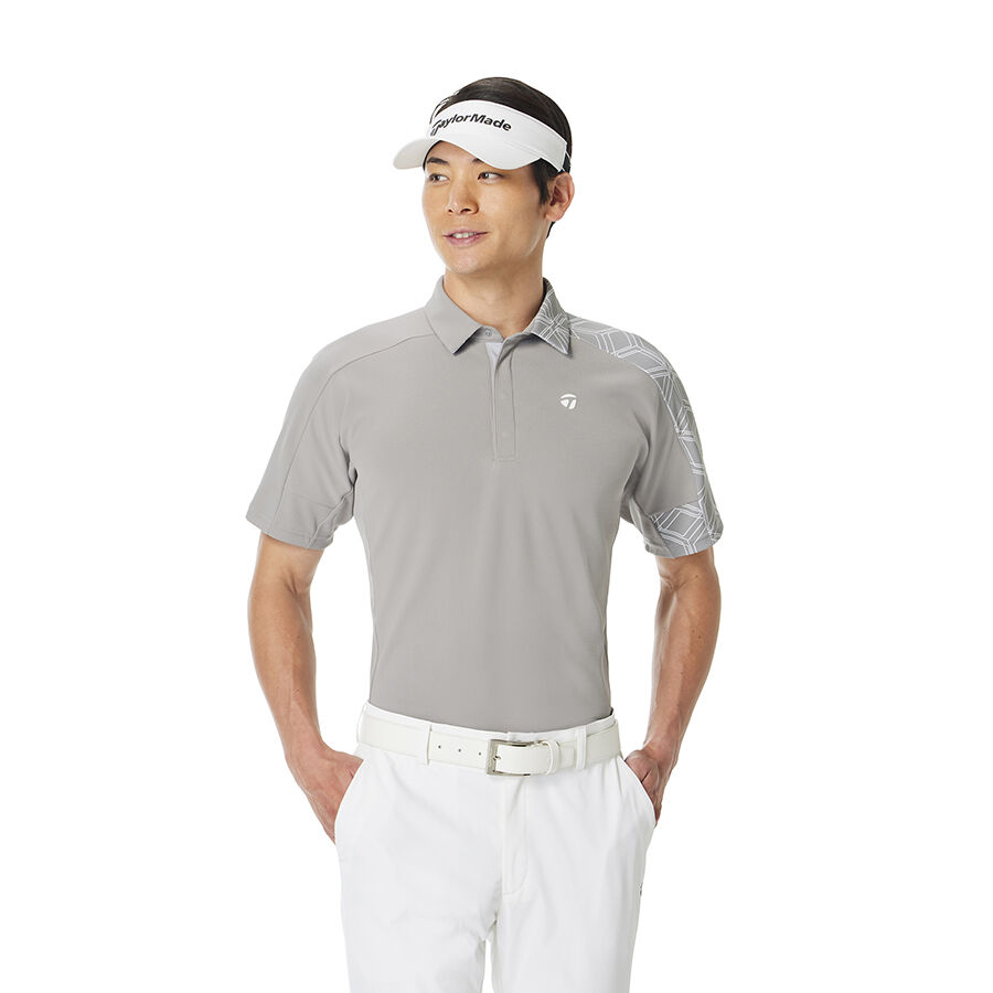 Ao-polo-ngan-tay-Golf-graphic-block-Taylormade-TL742-Mau-Xam-1