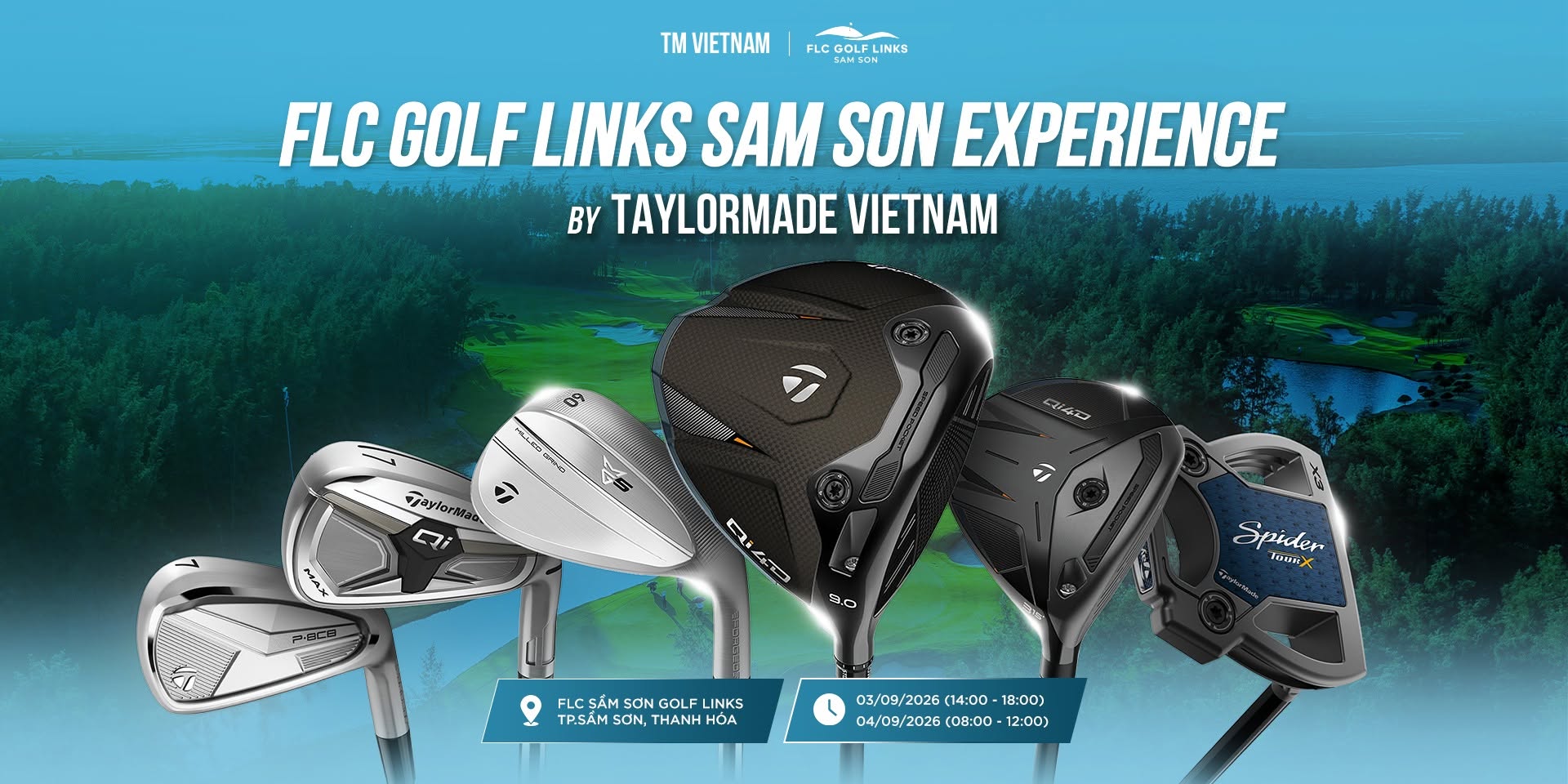 FLC Sầm Sơn Golf Links Experience by TaylorMade Vietnam – Trải nghiệm công nghệ golf mới cùng TaylorMade Việt Nam